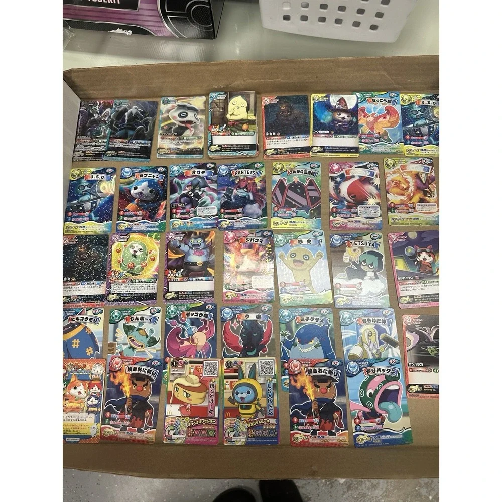 Yokai‎ Watch Toritsuki Card Battle Bulk Cards Yo-Kai LP-DMG many foils Bandai